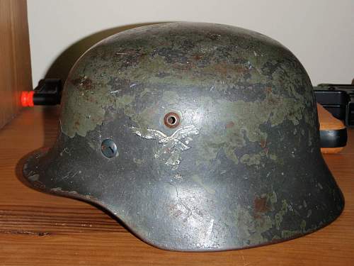 Unusual M35 Helmet