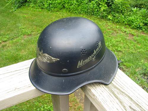 Messerschmitt Factory Guard/Luftschutz Helmet