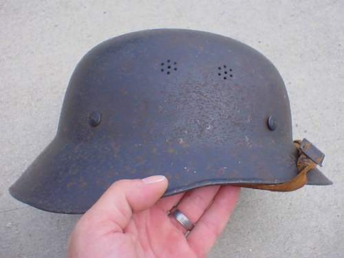 M44  helmet with Austrian decal real or fake