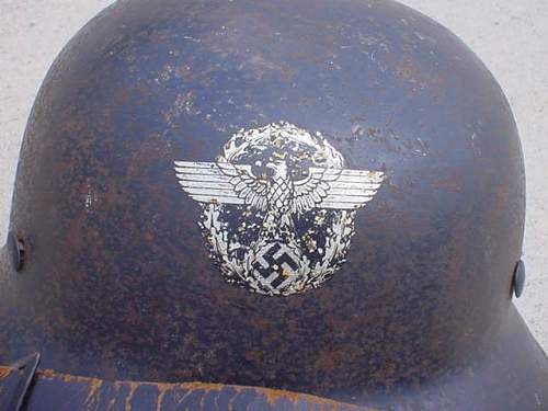 M44  helmet with Austrian decal real or fake