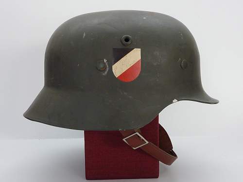 Heer DD aluminium parade helmet.