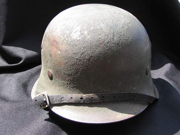 M42 SD camo helmet