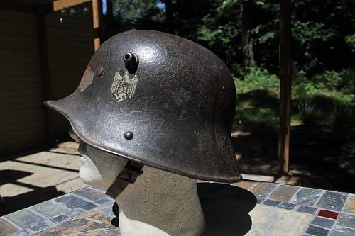 My new Transitional M16(?) SD Heer helmet