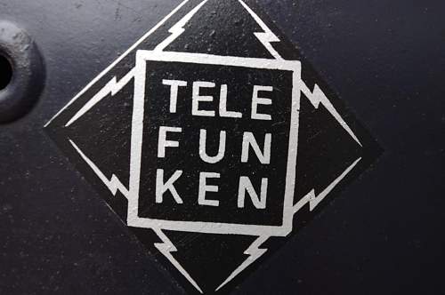 'Telefunken' factory decal on Luftschutz helmet- Genuine?