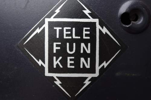 'Telefunken' factory decal on Luftschutz helmet- Genuine?