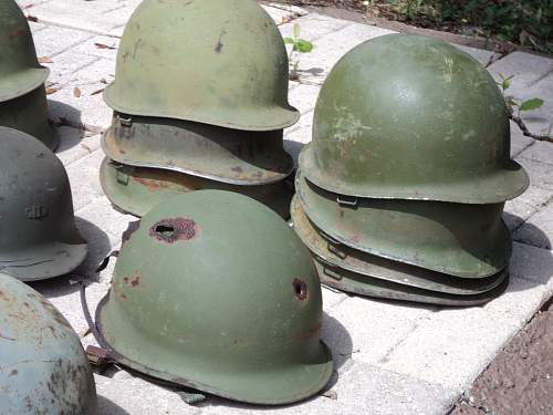 Helmet collection, and a few guns