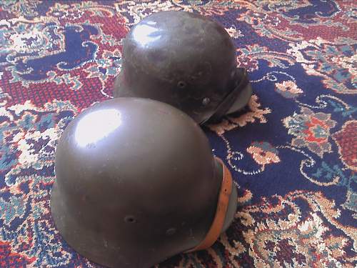 Carboot finds, 2 german helmets what do you guys think?