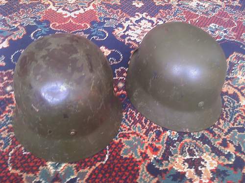 Carboot finds, 2 german helmets what do you guys think?
