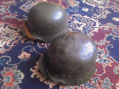 Carboot finds, 2 german helmets what do you guys think?