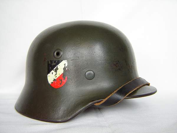 Fake German Steel helmets