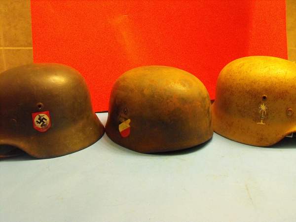 Three Helmets, Three Fakes?