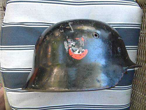 Fake German Steel helmets