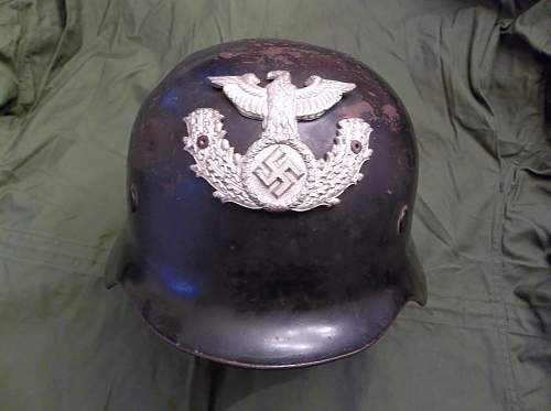 Unknown German helmet