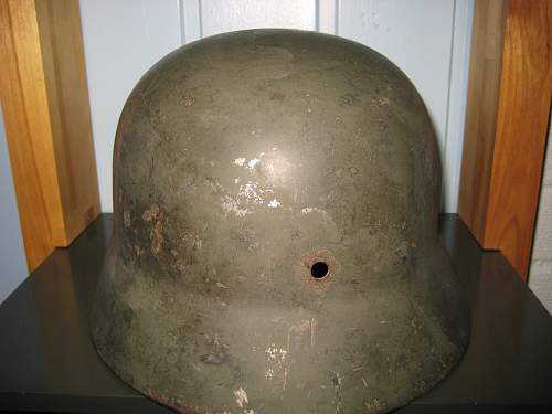 damaged helmet