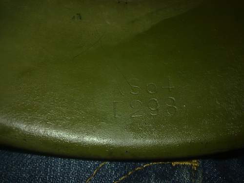 Luft helmet M40 ear cut.  Fake?