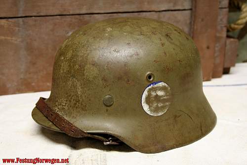 Fake German Steel helmets