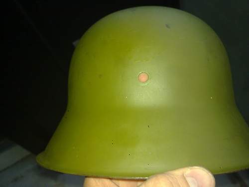 Fake German Steel helmets