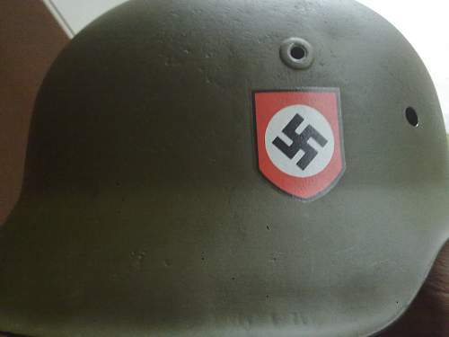 Fake German Steel helmets