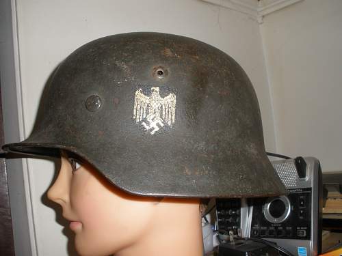 Heer m35 helmet
