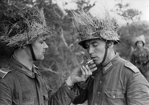 The German Stahlhelm (period photos)