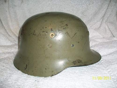 Fake German Steel helmets