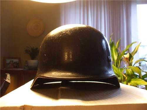 Bought WWII German helmet - help me ID