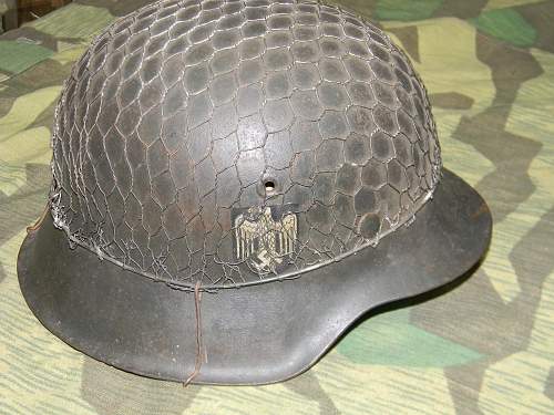 Blue Division helmet