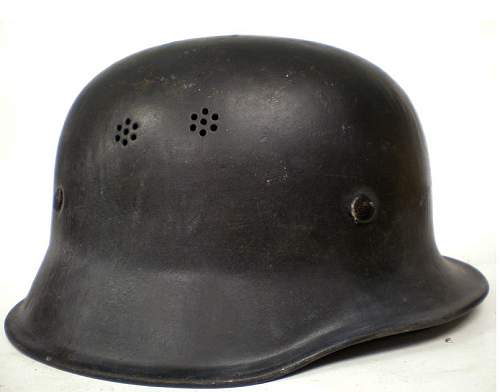 M34 Fire Police Helmet - WWII or post-war