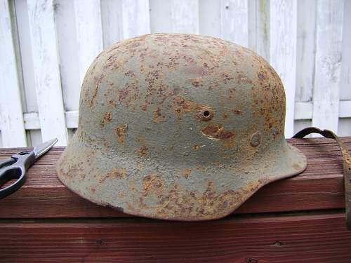 M35 relic helmet from kurland named