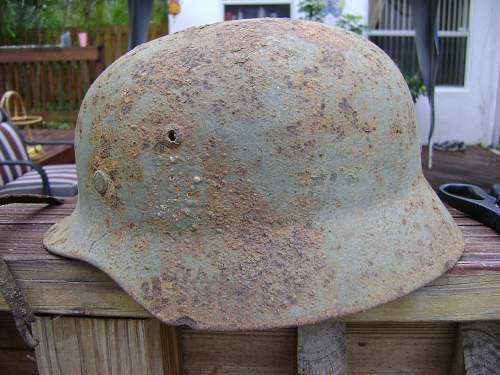 M35 relic helmet from kurland named