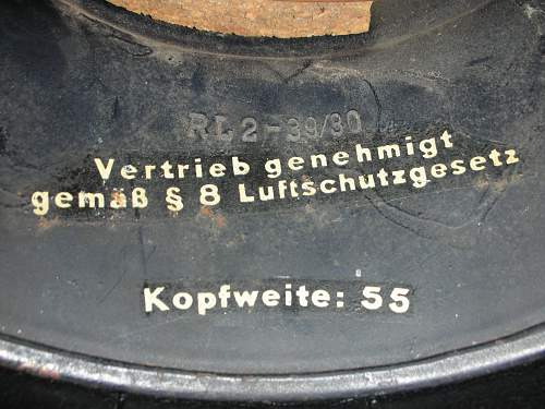 Luftschutz Helmet