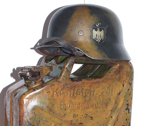 Fake German Steel helmets