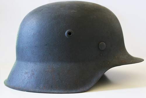 HKP66 M43 Luftwaffe helmet - amazing condition!