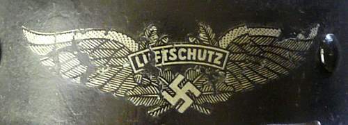Opinion on this luftschutz decal