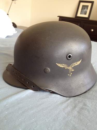 M40 Luftwaffe Single Decal Helmet