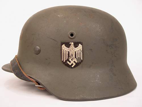 M40 SD Heer helmet - fake or original?