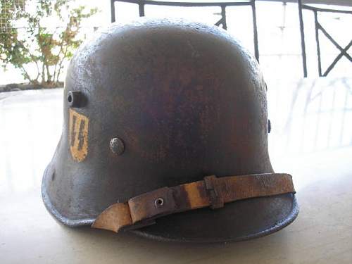 Fake German Steel helmets