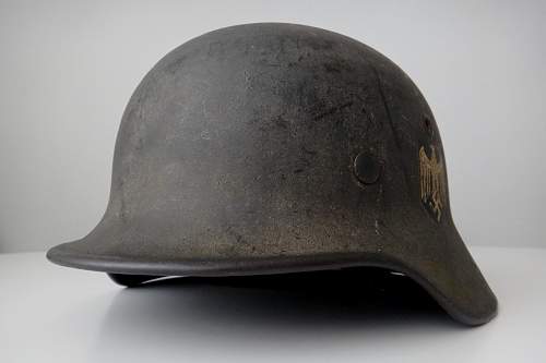 M40 heer helmet owned by paymaster