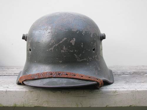 Opinions needed on this M18 cavalry helmet