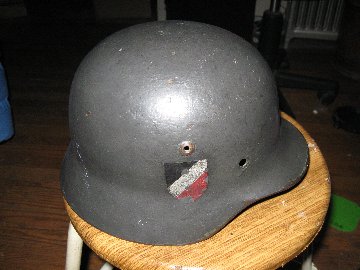 hitler youth or teen soldier helmet???