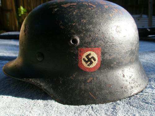 Unusual M40 Helmet/ Opinions-Info Needed