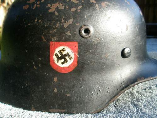 Unusual M40 Helmet/ Opinions-Info Needed