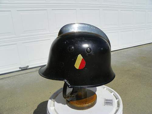 M34 Fire Police helmet pick up!