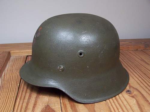Luftwaffe Camo M42 Green FD Helmet