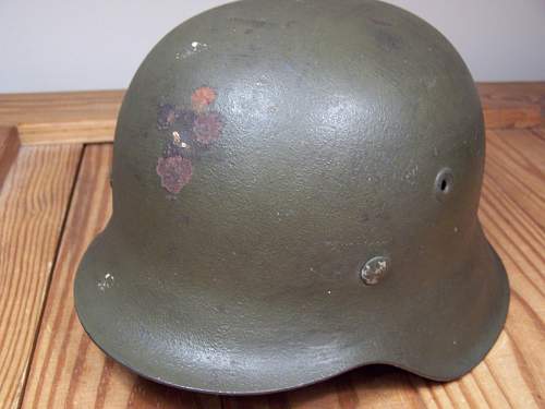 Luftwaffe Camo M42 Green FD Helmet