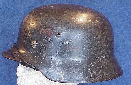 Luftwaffe m35 double decal helmet help