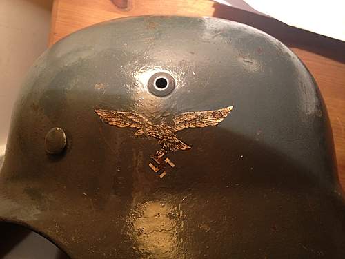 Single Decal Luftwaffe Helmet Need Help!!!