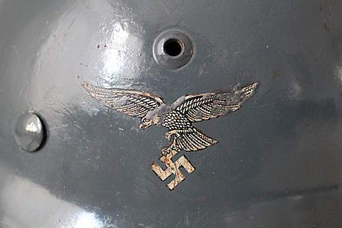 Single Decal Luftwaffe Helmet Need Help!!!