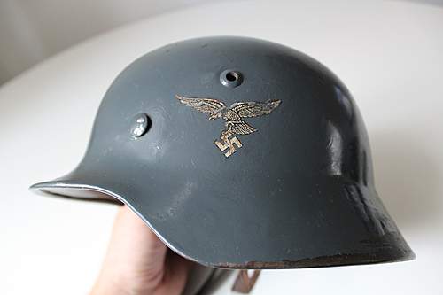 Single Decal Luftwaffe Helmet Need Help!!!