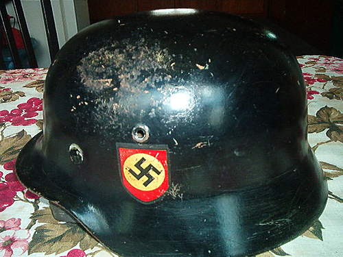 Fake German Steel helmets